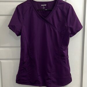 Scrubstar Women's Scrub Top - Deep Purple